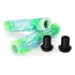 Manoplas Absolute Mtb Bmx3 160mm Tipo Gios Gi058 Cores Par Cor Branco Azul Verde