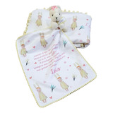 Manta 100x80 Com Naninha Para Bebe