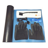 Manta Anti Estática Cabo Luvas G Pulseira Escova 50x30cm