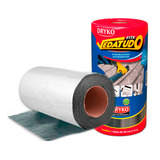 Manta Asfáltica Aluminizada Telhado Auto Adesiva 30cm X 10m
