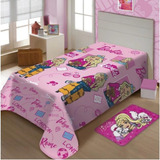 Manta Barbie Soft Cobertor