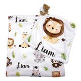 Manta Bebê E Naninha Personalizada