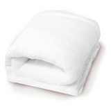 Manta Bebe Soft Microfibra Cobertor Enxoval Anti alérgico Cor Branco