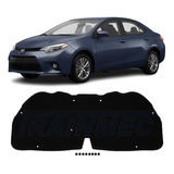 Manta Capô Toyota Corolla 2015 2019 Autocolante Presilhas