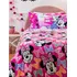 Manta Coberta Infantil Solteiro Disney Minnie Mickey Princes Cor Minnie Ballet