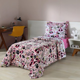 Manta Coberta Infantil Solteiro Disney Minnie Mickey Princes Cor Minnie Wow