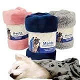 Manta Cobertor Mantinha Pet Soft Pet Para Cachorro Gato Cães Marca Bacon Born Fêmea 01 Unidade 