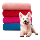 Manta Cobertor Pet Cachorro Gato 90x110cm Cores Aleatórias