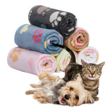 Manta Cobertor Pet Para Cachorro Gato Microfibra 100x70cm