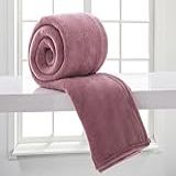 Manta Corttex Microfibra Rosa Antigo Solteiro Tecido
