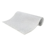 Manta De Strass Alto Brilho Prata 20x45cm Full