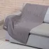 Manta Decorativa Trico Sala Sofa Xale 150cm X 90cm Barcelona