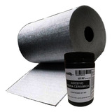 Manta Fibra Cerâmica 1260 c   Adesivo cola M2   Esp 13mm