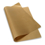Manta Folha Teflon 40 X 60 X 0 13 Sem Adesivo Sublimação Cor Marrom Saint gobain