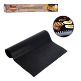 Manta Grill Antiaderente Teflon Churrasqueira Com Pegador
