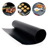 Manta Grill Para Churrasco Grelha Chapa Teflon Antiaderente