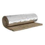 Manta Lã De Rocha Aluminizada Esp 2 5cm Fita