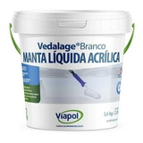 Manta Líquida Branca Vedalage Viapol Impermeabilizante 3 6lt