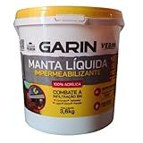 Manta Líquida Cinza Impermeabilizante P Lajes Paredes E Telhados Garin Vedac 3 6 Kg