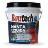 Manta Líquida Impermeabilizante Para Laje Bautech 12kg Cinza