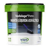 Manta Líquida Preta Vedalage 18k Viapol Vedapren Viapol