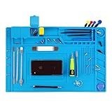 Manta Magnética Manutenção Celular Antiestática Silicone Bancada 45x30cm