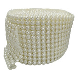 Manta Meia Perola Abs 8mm 3 Metros Creme