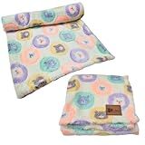 Manta Para Cachorro E Gato Microfibra Desenho Bichinhos Quentinha E Confortável 65cm X 65cm