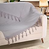 Manta Para Sofá Gigante 3 00 X 2 00 Cinza Decorativa Confort