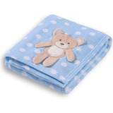 Manta Soft Bichinhos Bebê Infantil Cobertor