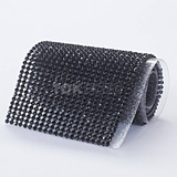 Manta Strass Brilho Preto Rolo 120x45 Menor Preço 