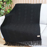 Manta Trico Decorativa Usufruto 150x90cm Tricot