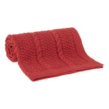 Manta Tricot Frankie 125 150 Cor Terracota