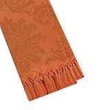 Manta Xale Para Sofá Gigante Luxuosa Terracota Telha 2 80 X 2 00
