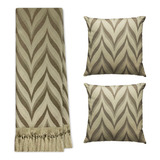 Manta Xale Sofá Jacquard 2 80 X 2 20 2 Capas Almofadas