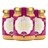 Manteiga Clarificada Ghee Kit Com 3 Frascos De 150g