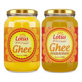Manteiga Ghee Lotus 500g   Zero Lactose   Kit 2 Ghees