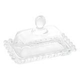 Manteigueira Cristal Pearl 11x7x7cm
