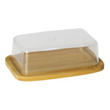 Manteigueira De Bambu 19x12x6