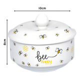 Manteigueira Porcelana 10cm Bee