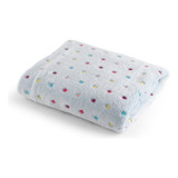 Mantinha Coberta Para Bebé 90x1 10 Quentinha Aveludada Soft