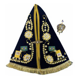 Manto Nossa Senhora Aparecida 37cm