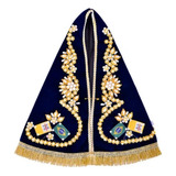 Manto P Imagem De Nossa Senhora Aparecida 35cm