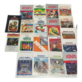 Manuais Para Jogos De Video Game Atari 2600 Preço Unitário