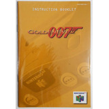 Manual 007 Goldeneye Nintendo 64.