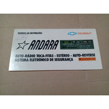 Manual Auto Radio Toca