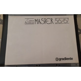 Manual Caixas Gradiente Master 56 Master 67