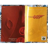 Manual Cartucho 007 Goldeneye