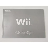 Manual Console Controle Wii Original