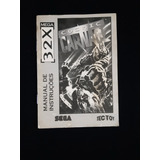 Manual Cosmic Carnage Sega 32x Mega